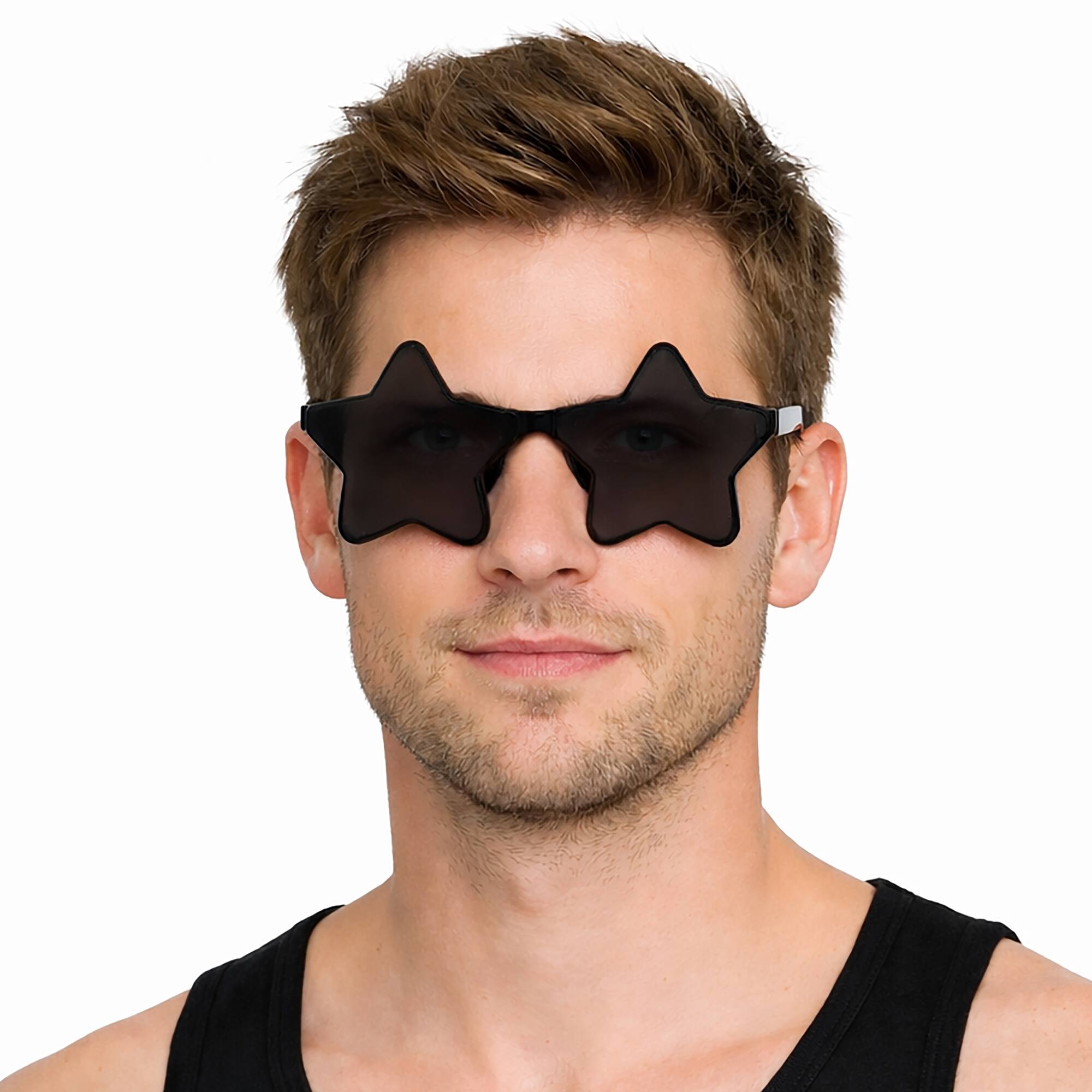 Adult Plastic Star Costume Glasses
